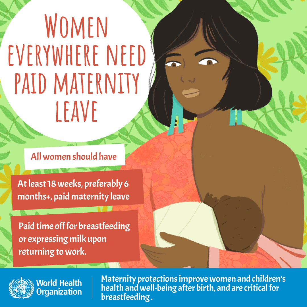 women-everywhere-need-paid-maternity-leave Women everywhere need paid maternity leave infographics