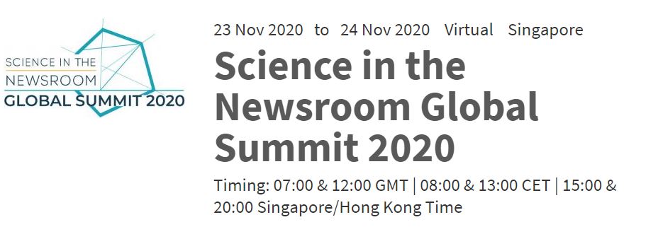 Science in the Newsroom Global Summit