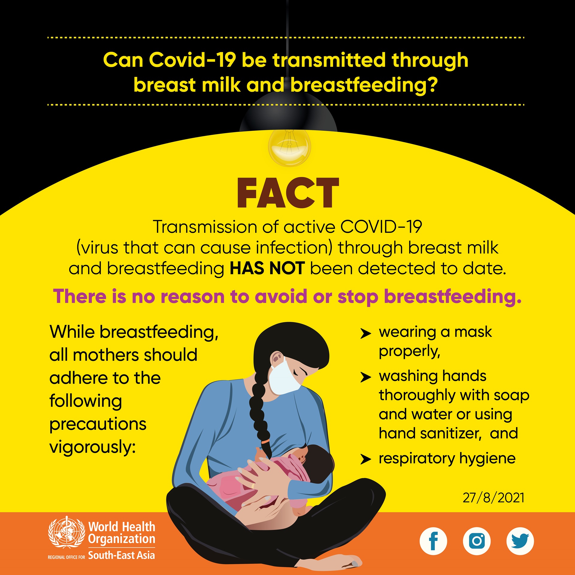 Breast feeding Breast feed in COVID-19